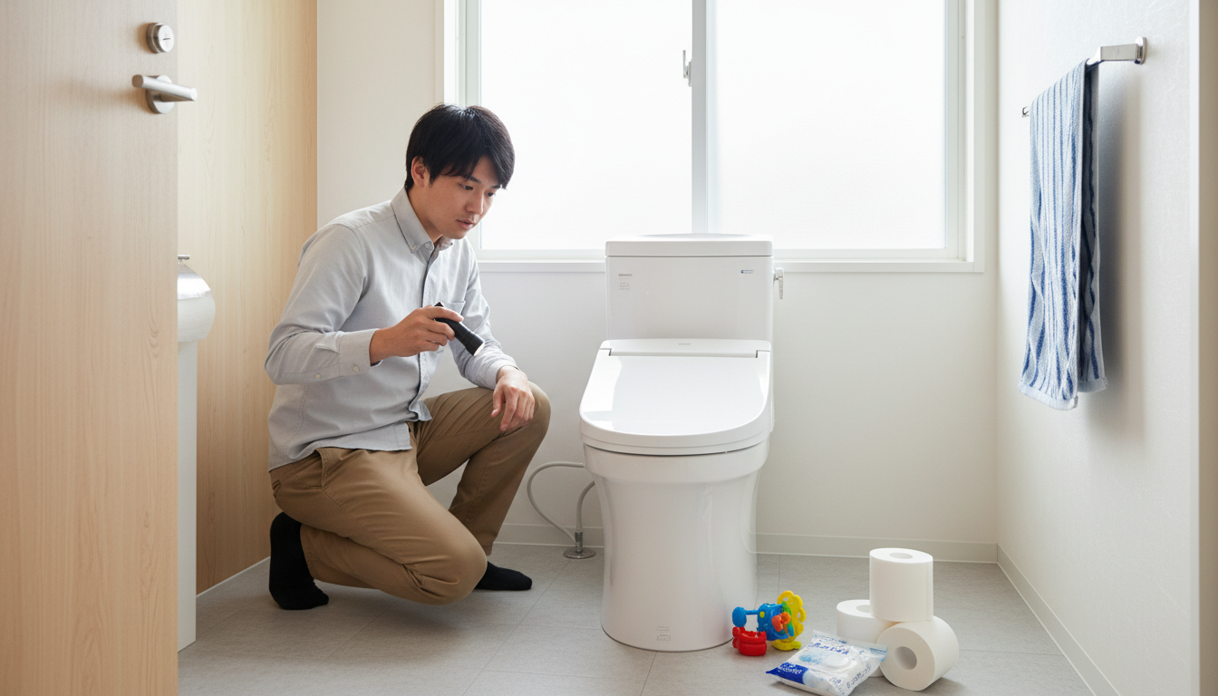 トイレつまりで業者を呼ぶ前に確認すべきことに関する画像