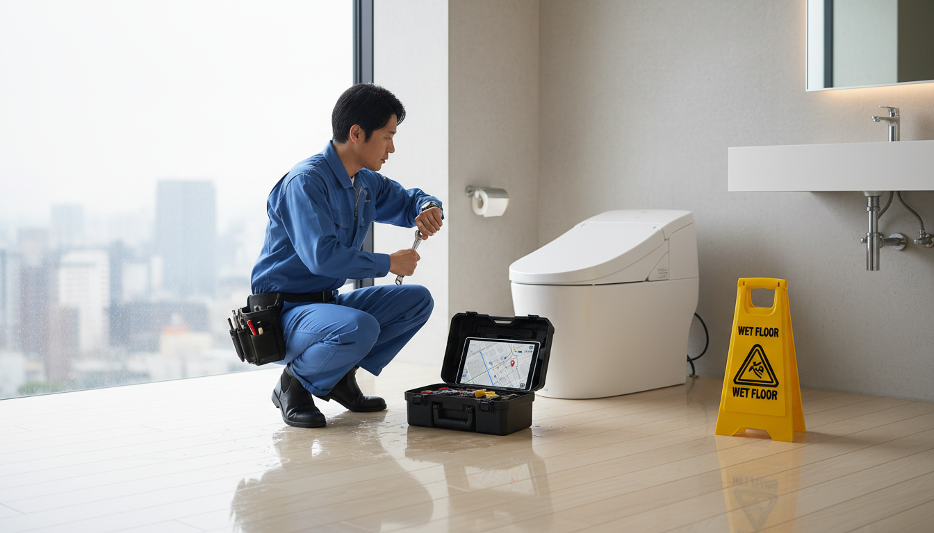 一刻も早く解決!業者の対応スピードと受付時間の重要性に関する画像