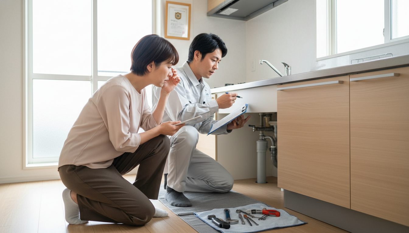 見積もり無料・水道局指定工事店かを確認するに関する画像