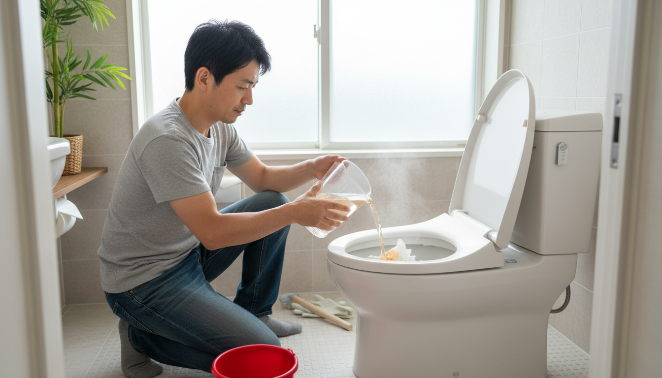 業者を呼ぶ前に試せる！自分でできるトイレつまり解消法に関する画像