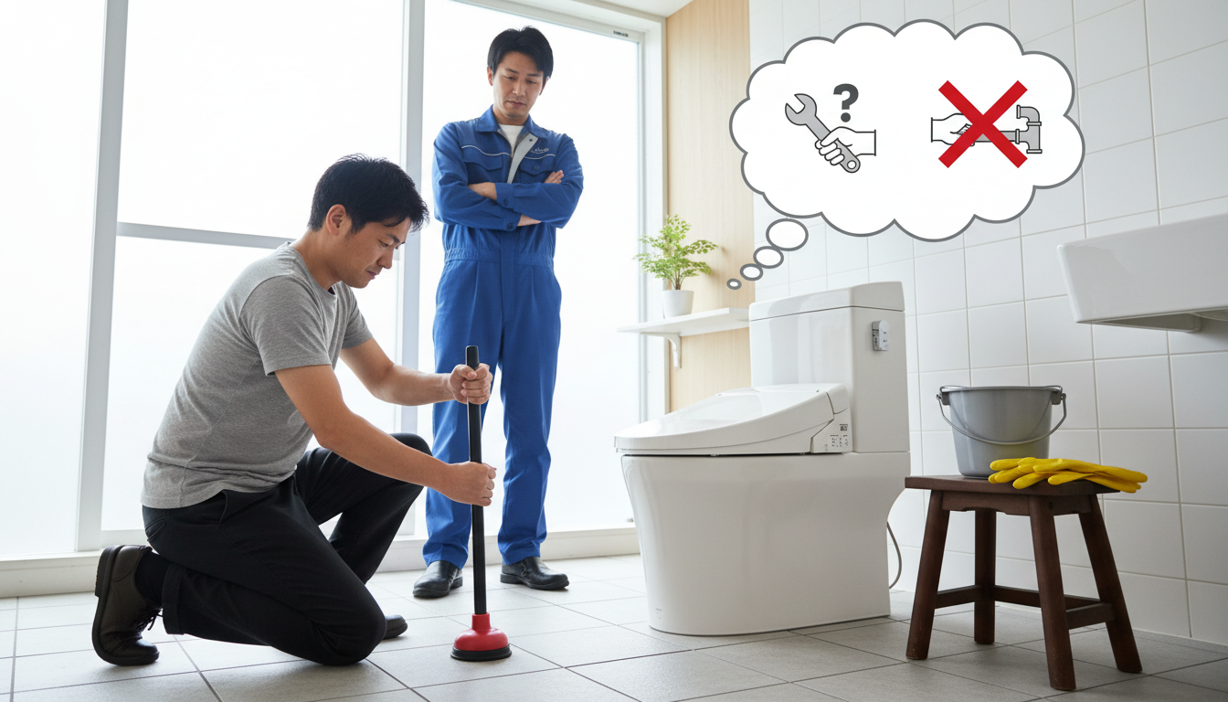 業者を呼ぶ前に試せることと絶対にやってはいけないことに関する画像