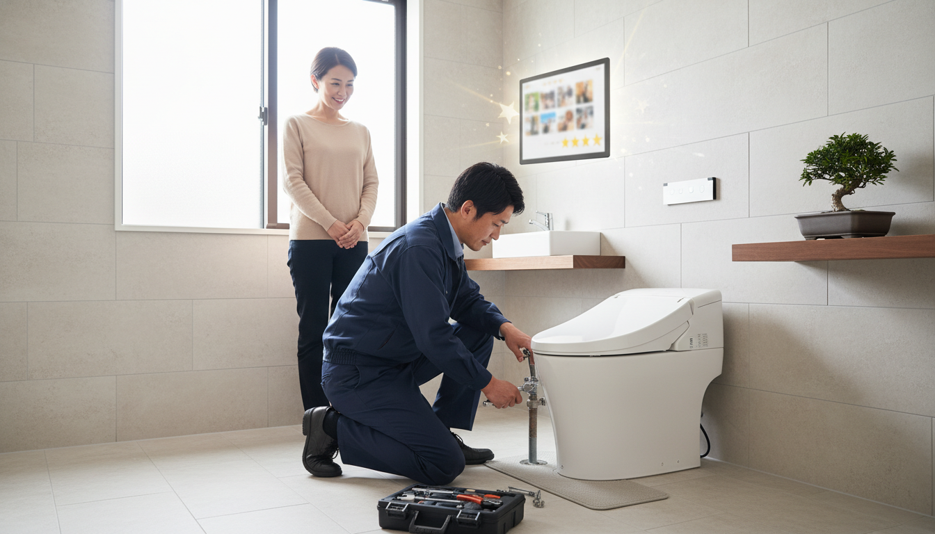 実績と口コミで技術力と信頼性を判断するに関する画像