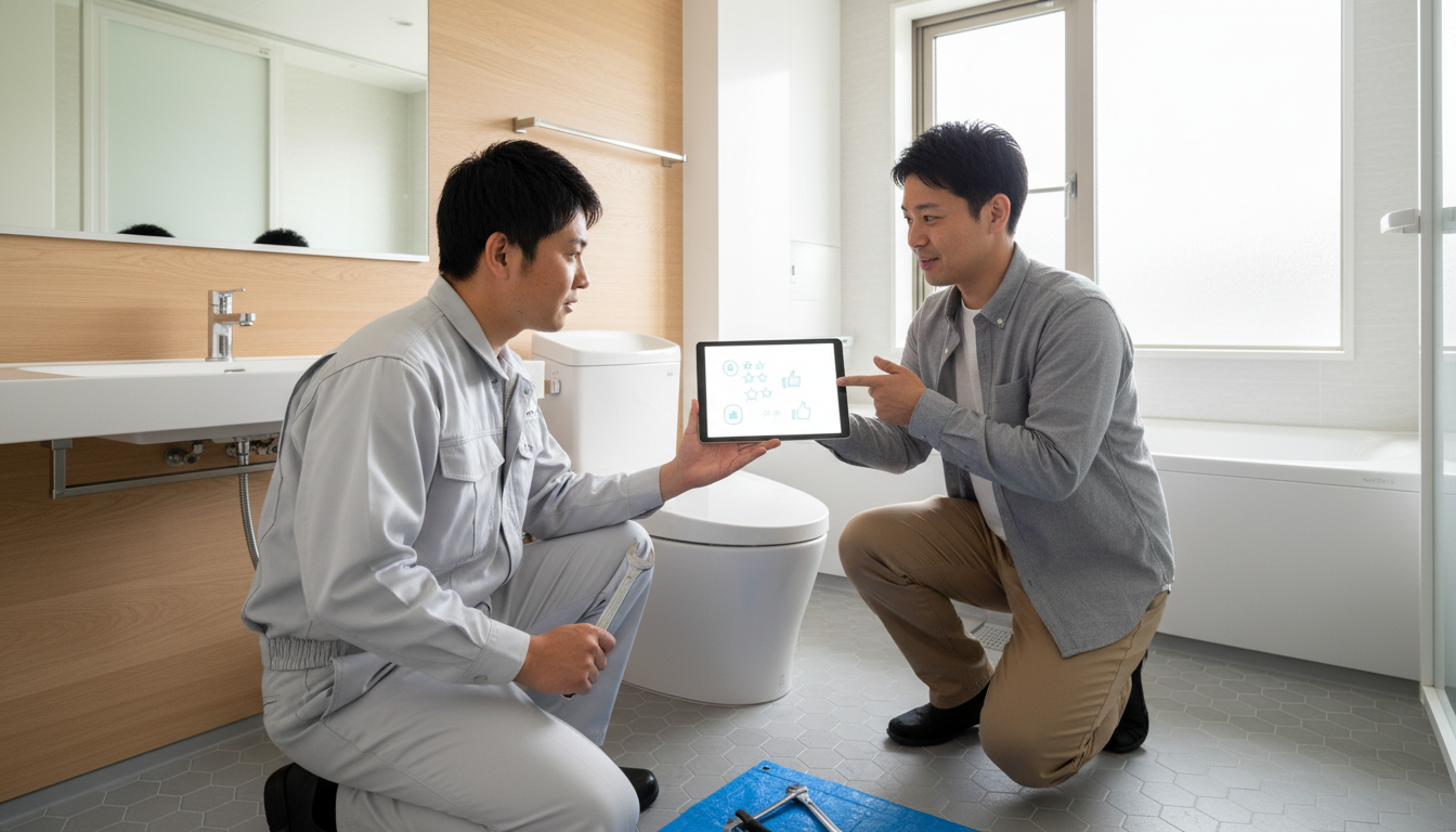 ポイント3：口コミや評判、実績の確認に関する画像