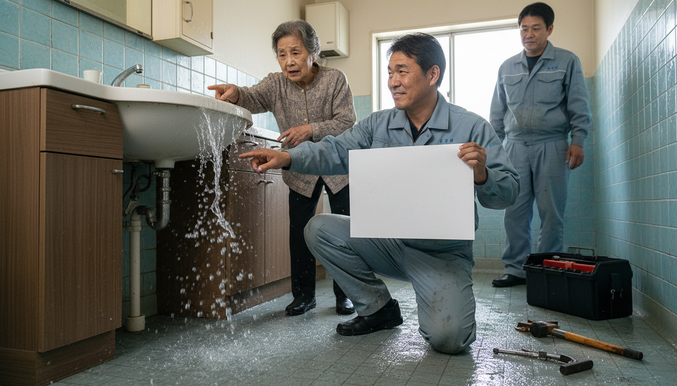 悪徳な水道修理業者に注意！よくあるトラブル事例と回避策に関する画像
