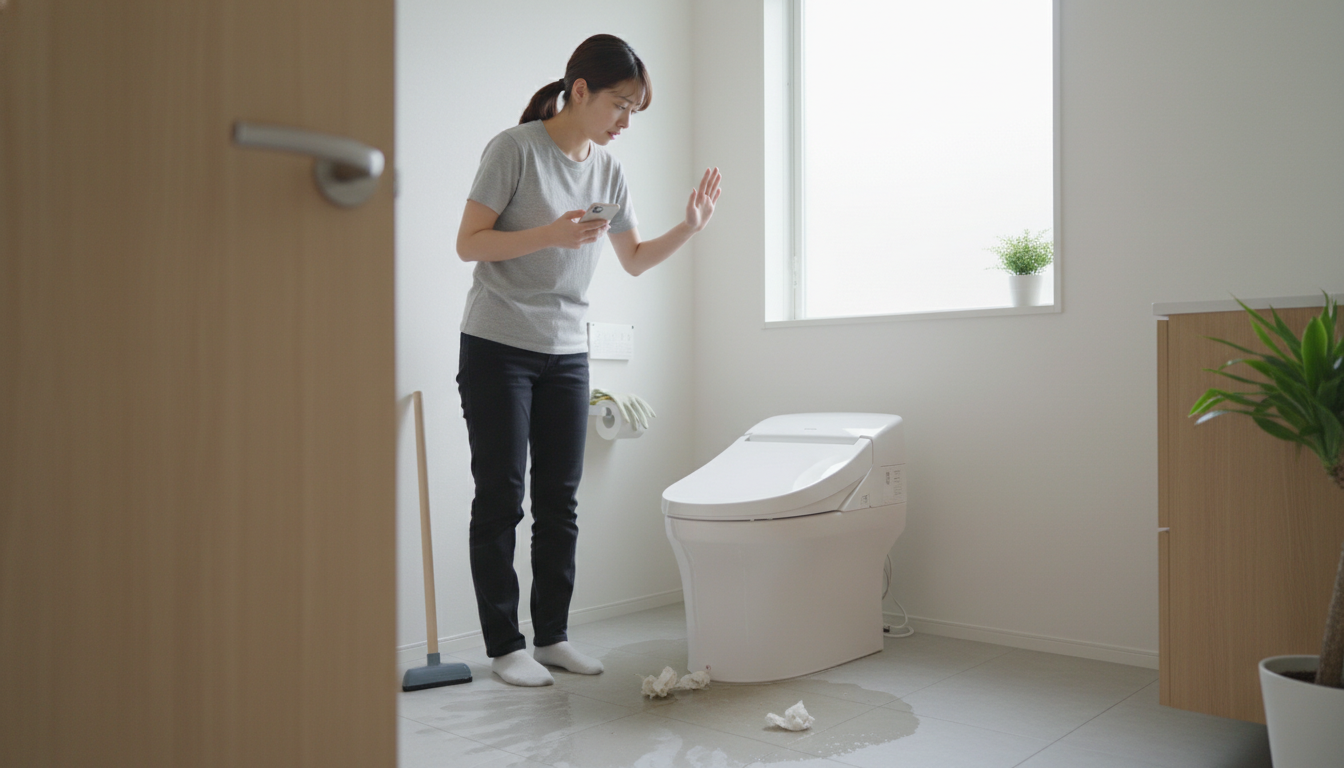 トイレつまりを悪化させないための注意点に関する画像