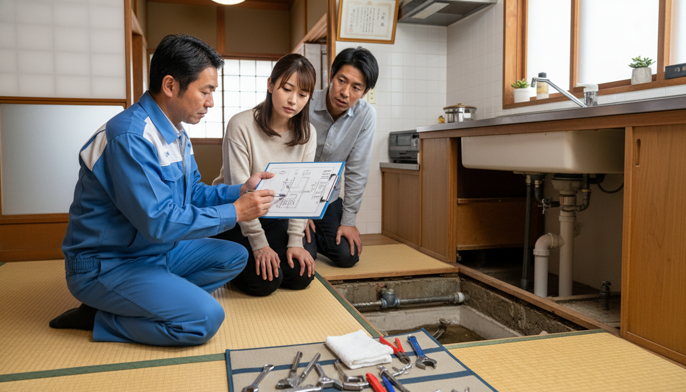 見積もり無料・水道局指定工事店かを確認するに関する画像