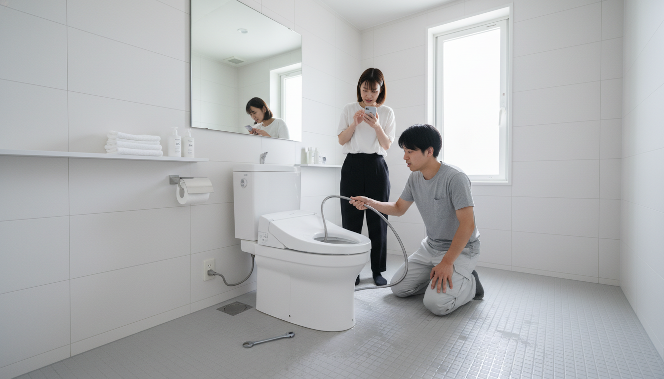 賃貸物件でトイレつまりが発生！費用は誰が負担？連絡先は？に関する画像