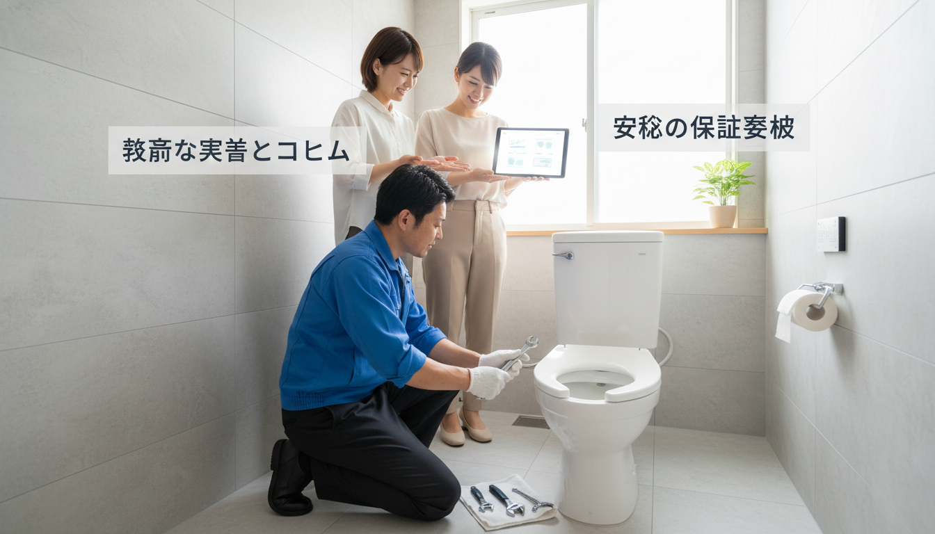 ポイント3：豊富な実績と口コミ、そして安心の保証制度に関する画像