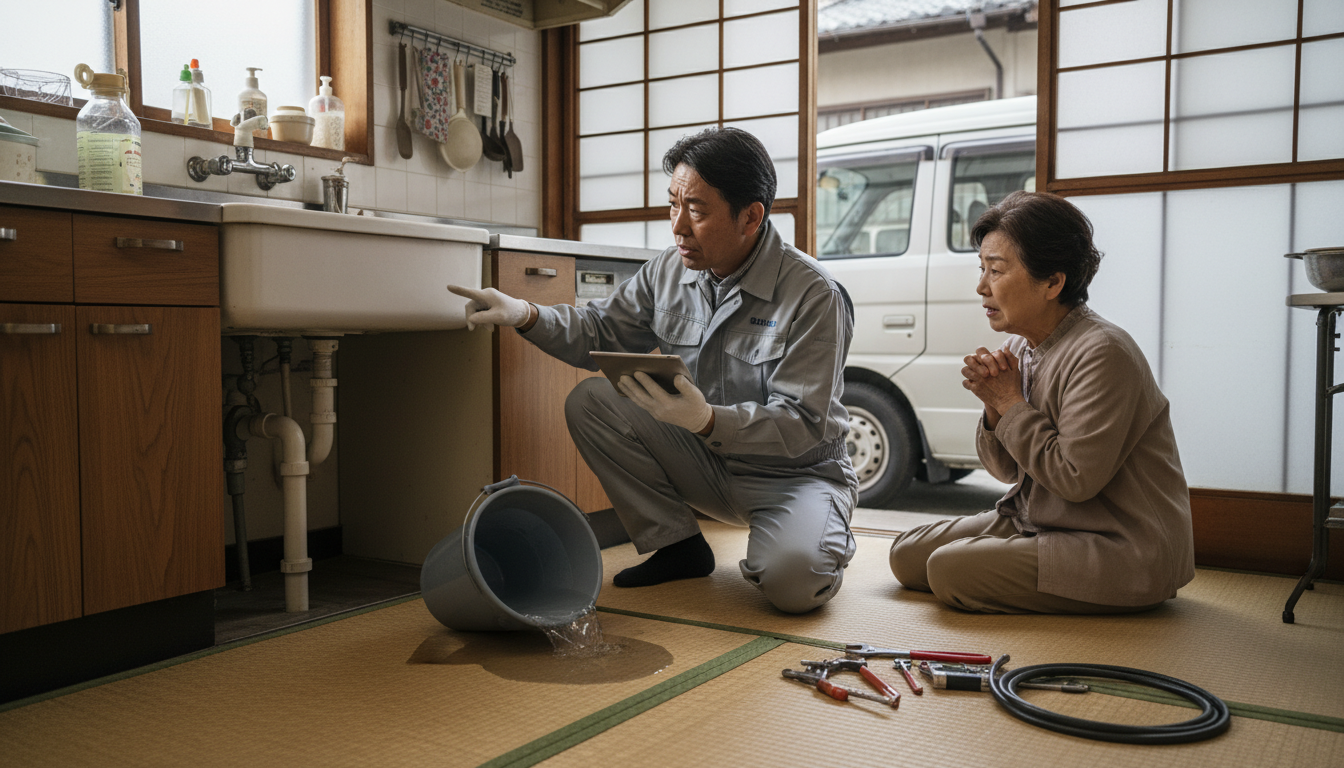 要注意!悪質な水道修理業者の手口と見分け方に関する画像