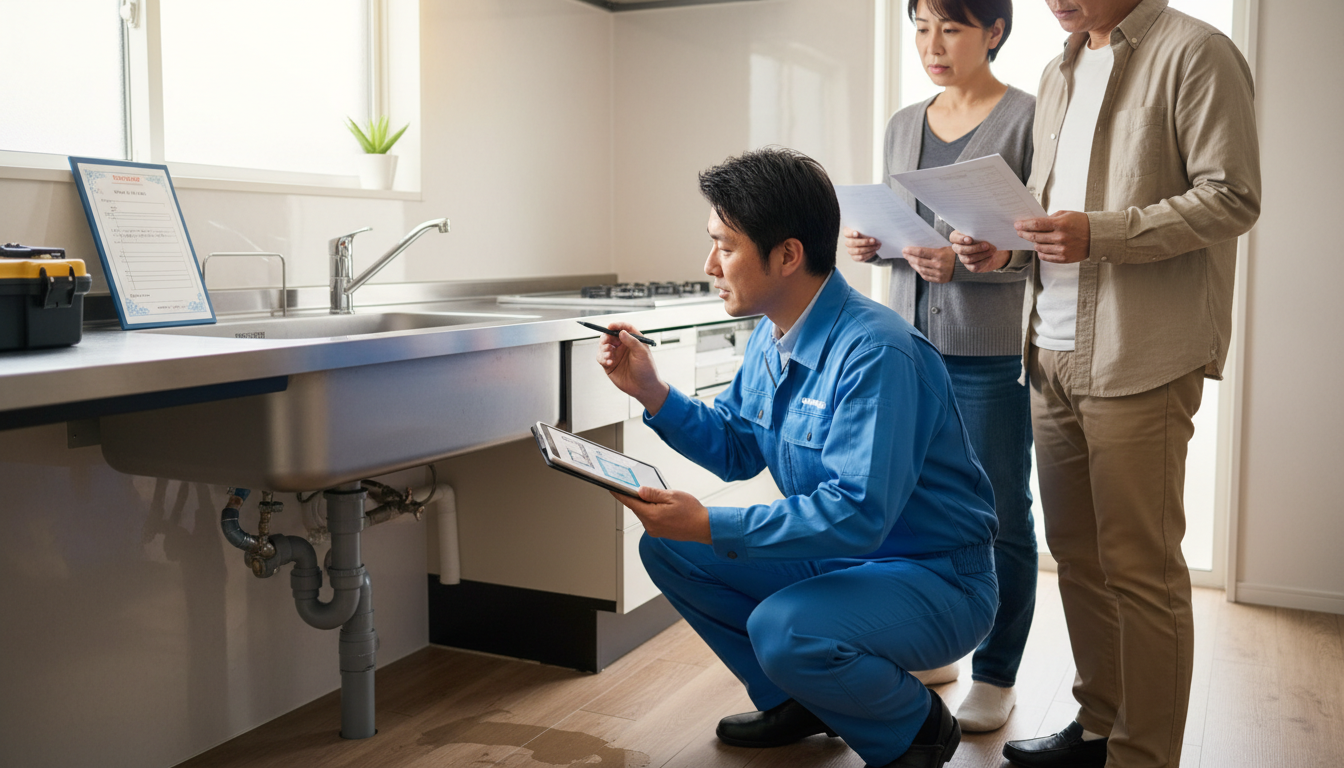 見積もり無料・水道局指定工事店かを確認するに関する画像