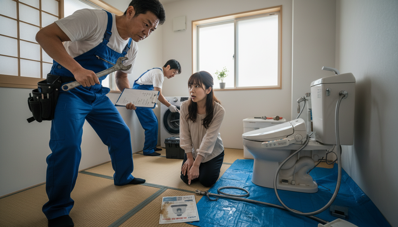 【必見】悪質な水道修理業者に注意！よくある手口と対策に関する画像