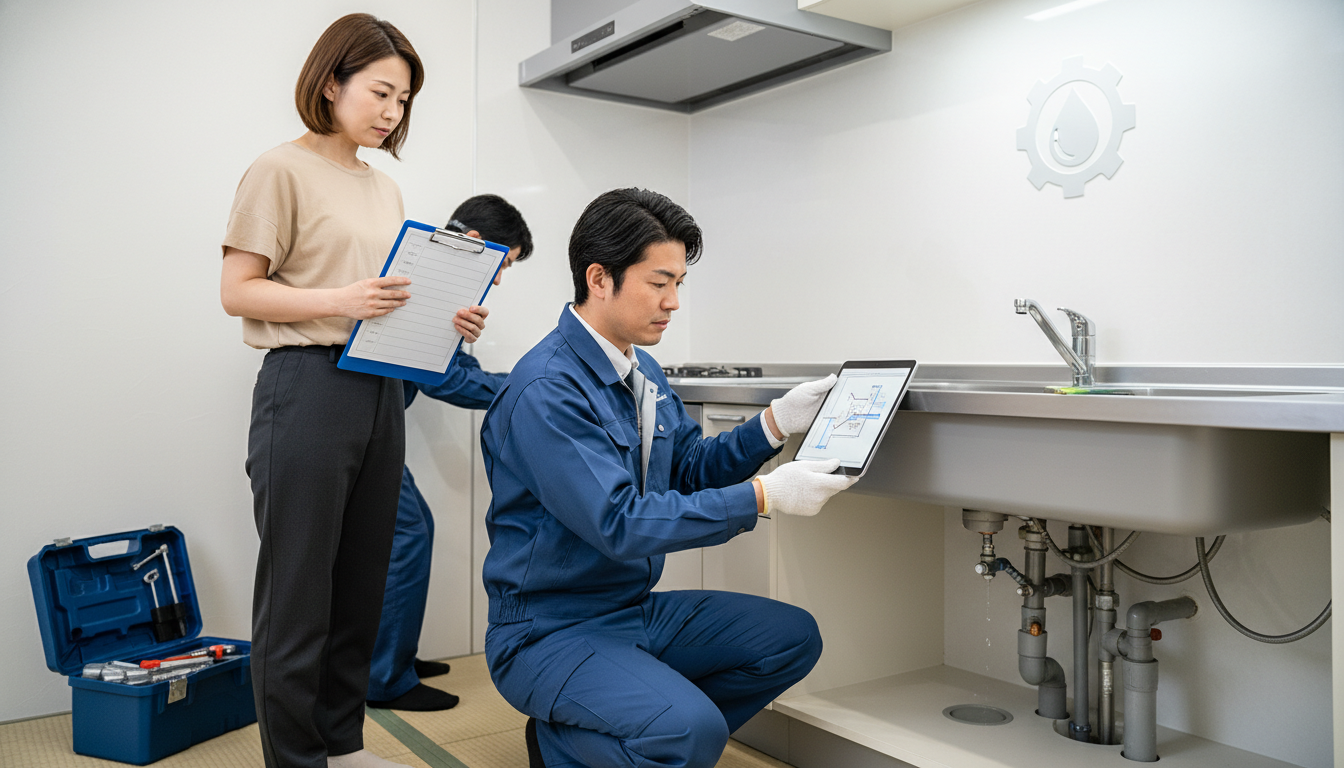 見積もり無料・水道局指定工事店かを確認するに関する画像