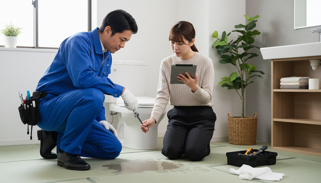 信頼できる水道修理業者を選ぶための5つのチェックポイントに関する画像