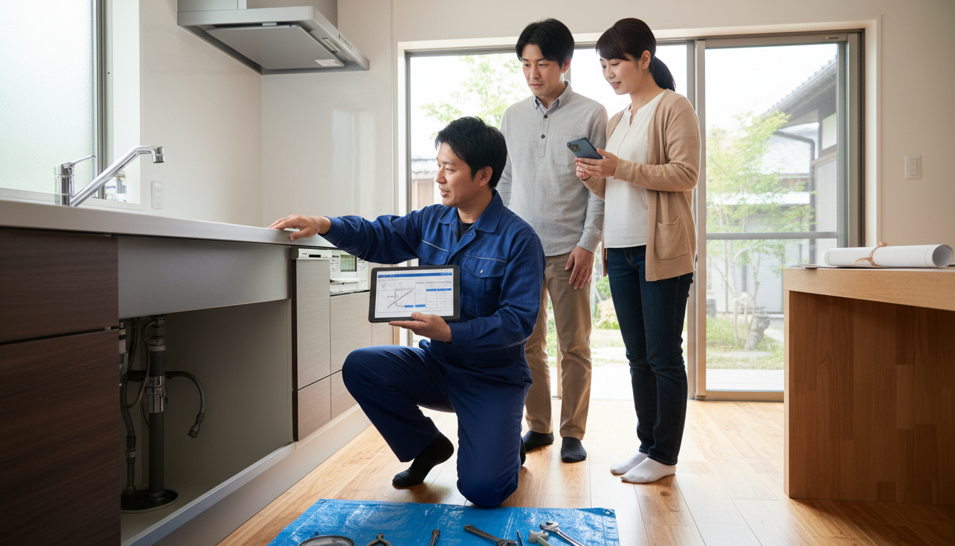 見積もり無料・水道局指定工事店かを確認するに関する画像