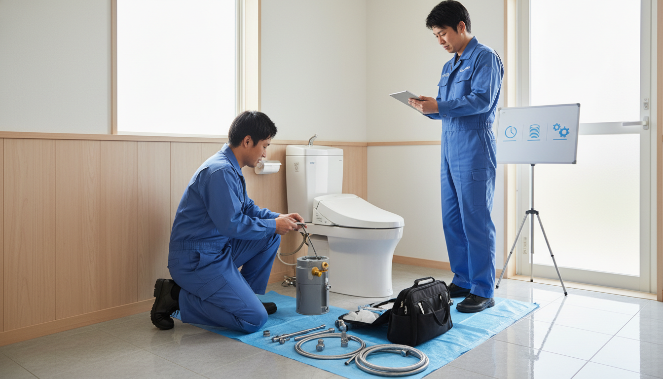 伊豆市でトイレつまり修理業者を選ぶ際の比較ポイント【スピード・料金・対応力】に関する画像