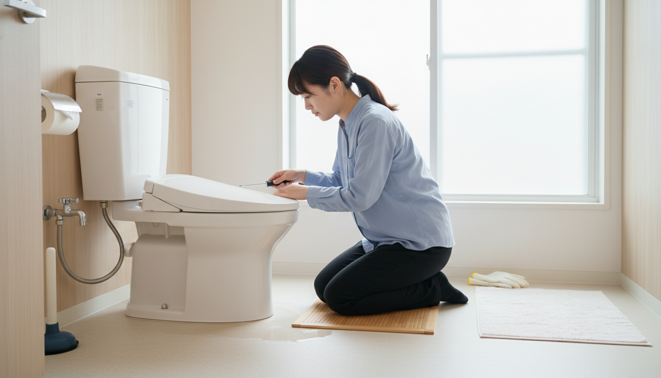 業者を呼ぶ前に試せる！トイレつまりの応急処置に関する画像