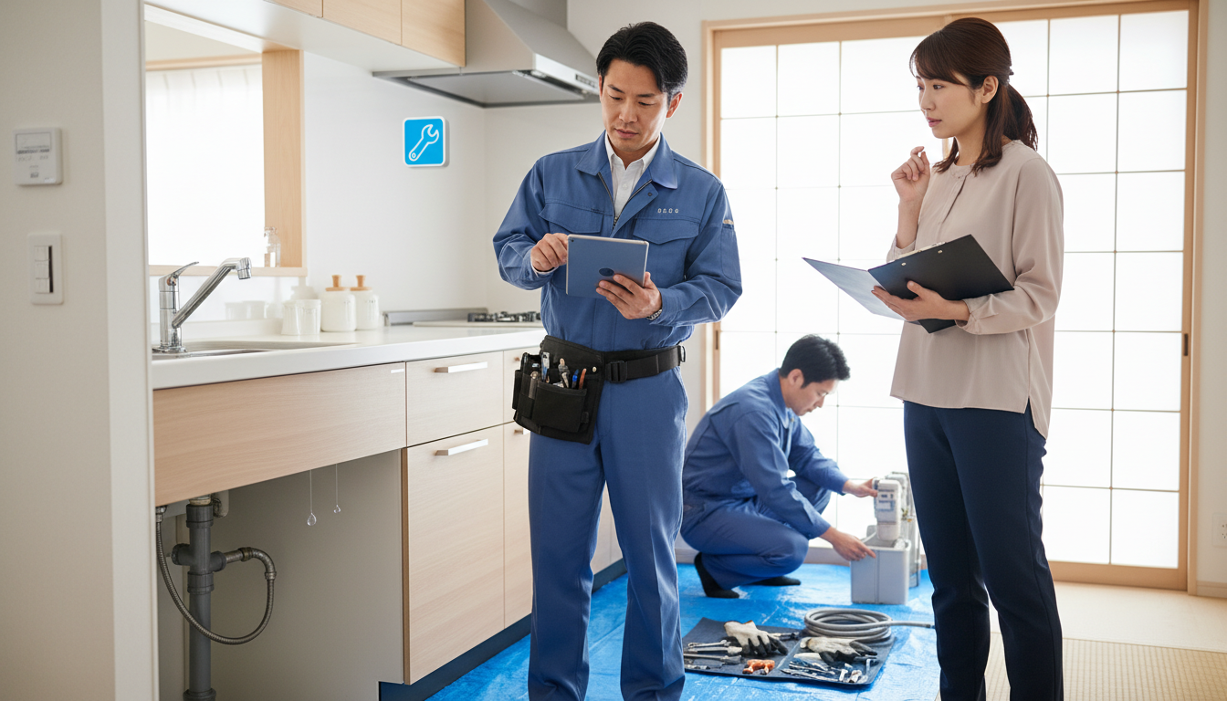 見積もり無料・水道局指定工事店かを確認するに関する画像