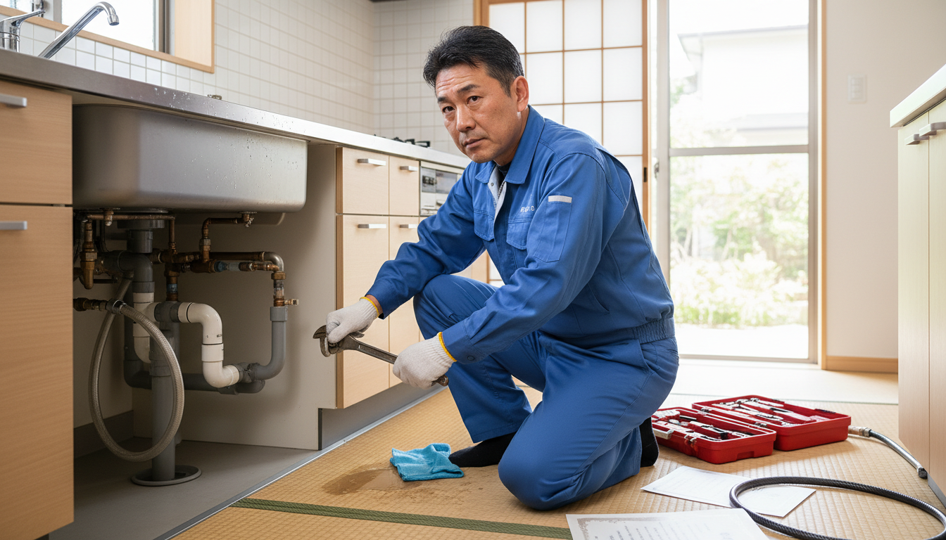 実績と信頼性：水道局指定工事店かどうかが一つの基準に関する画像