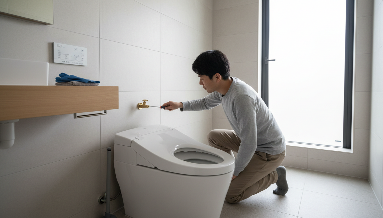 業者を呼ぶ前に試せる！トイレつまりの応急処置と注意点に関する画像