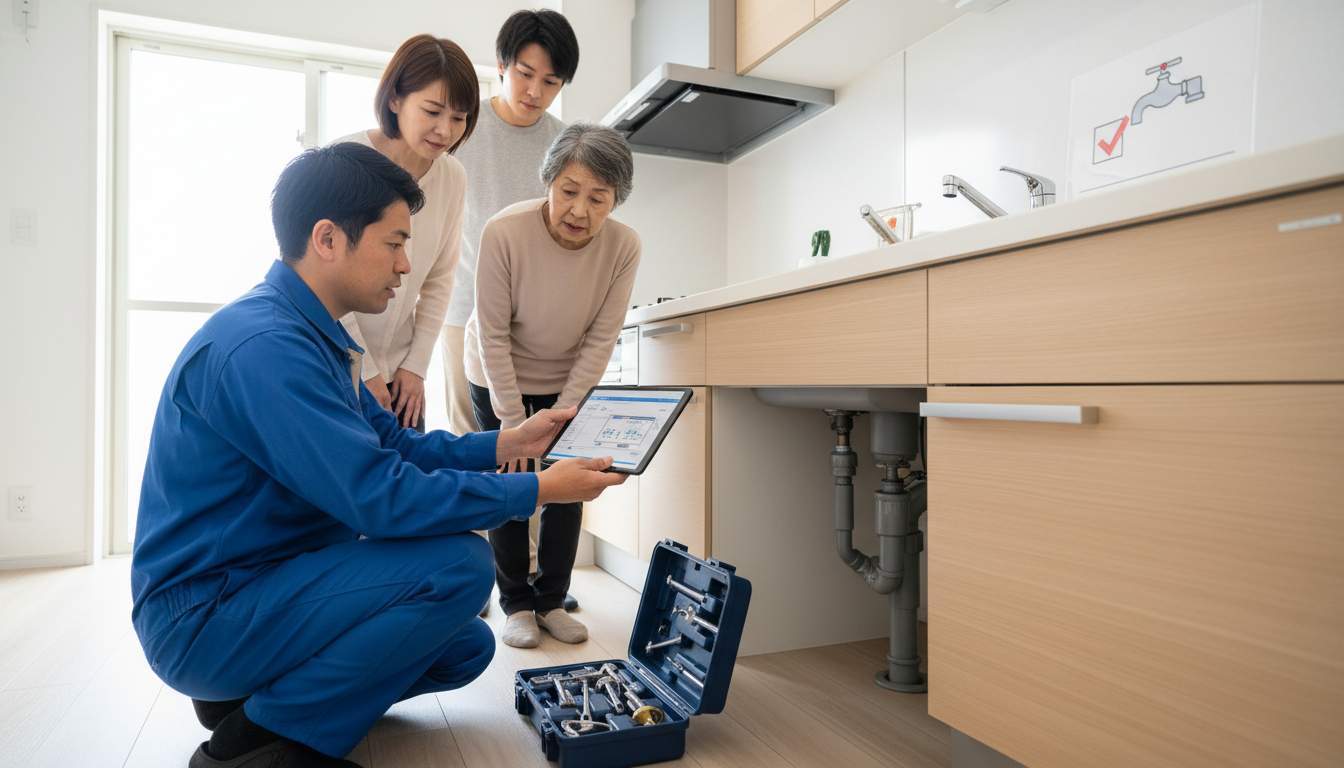 見積もり無料・水道局指定工事店かを確認するに関する画像