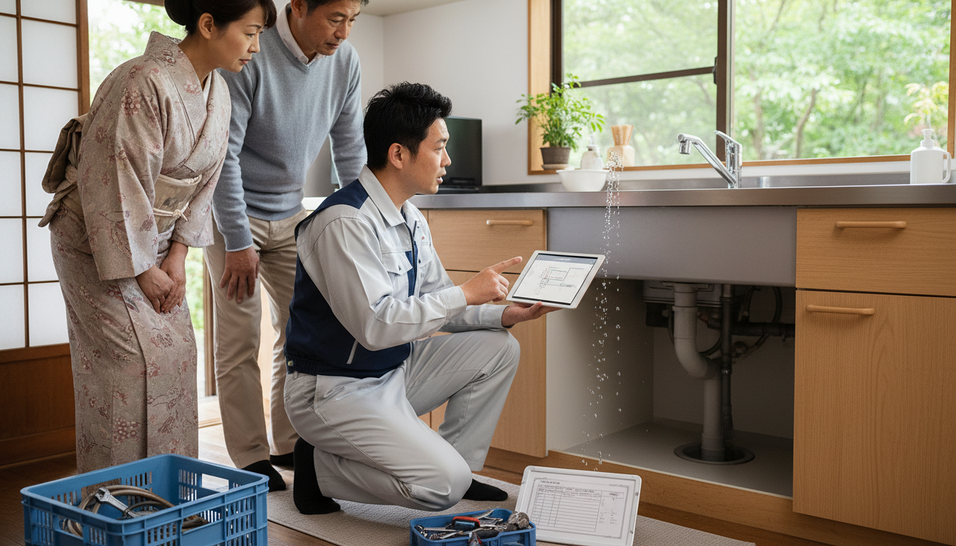 見積もり無料・水道局指定工事店かを確認するに関する画像