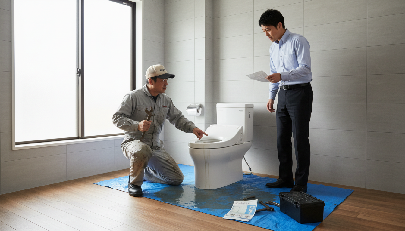 【悪質業者に注意】佐世保市で避けるべきトイレつまり修理業者の特徴に関する画像