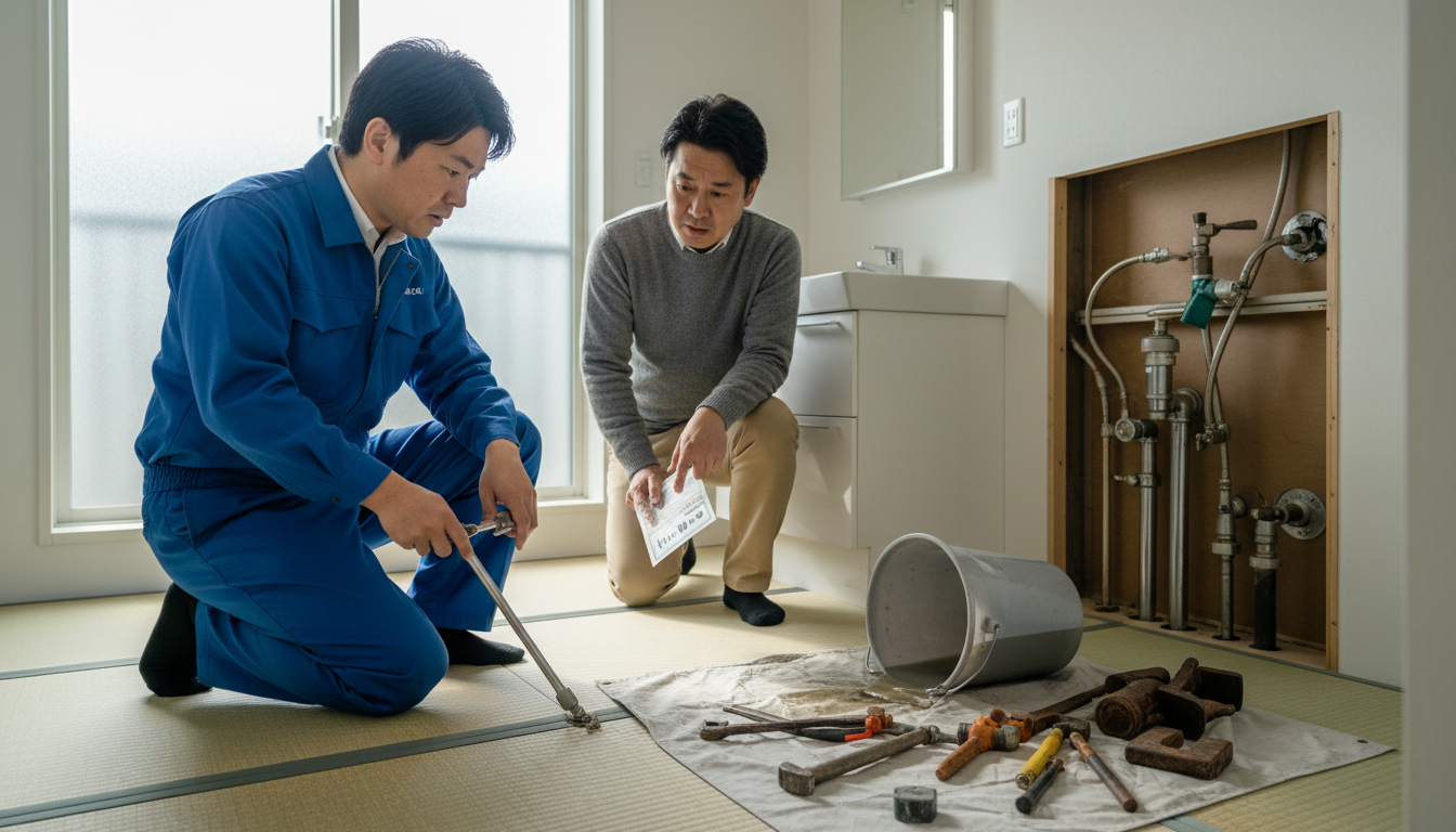 【必見】悪徳な水道修理業者を避けるための注意点に関する画像