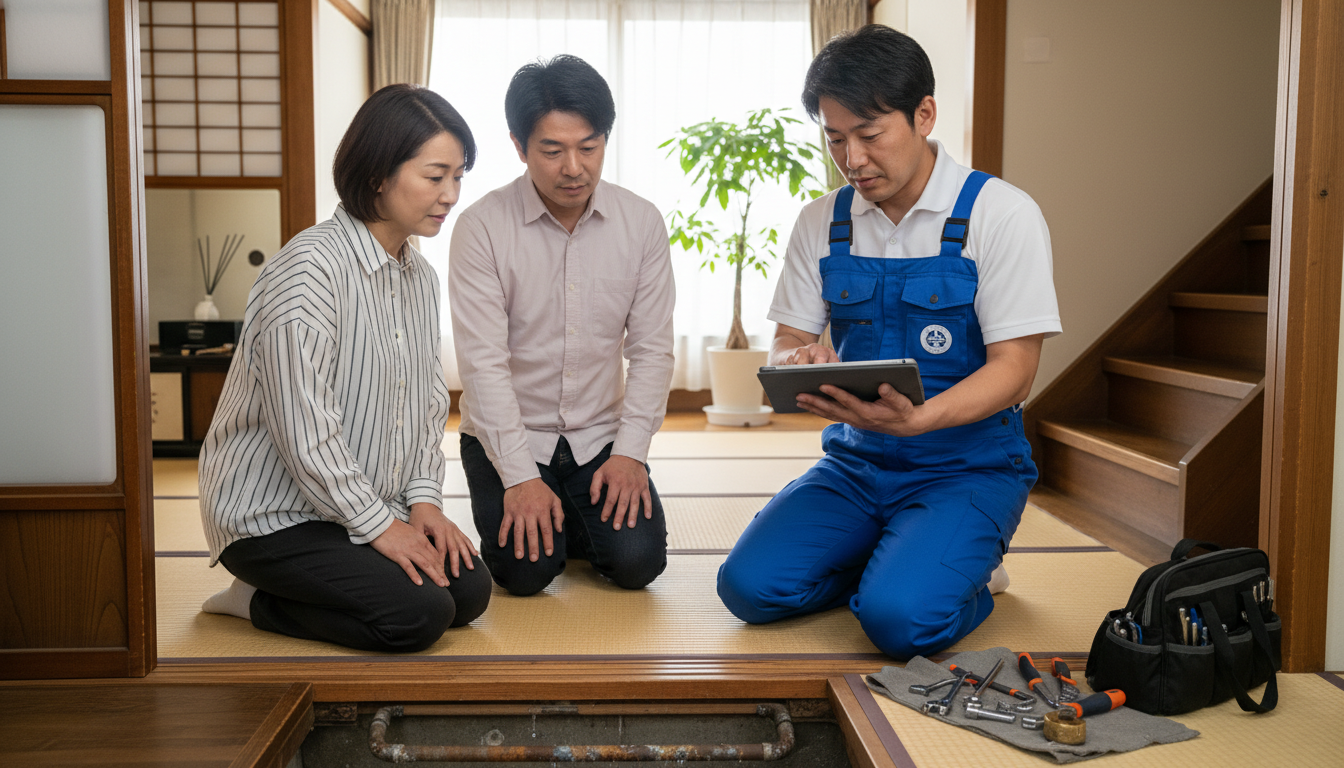 見積もり無料・水道局指定工事店かを確認するに関する画像