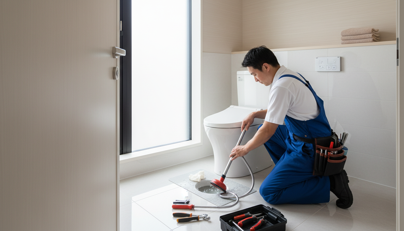 トイレつまりの修理料金相場【佐久市版】に関する画像