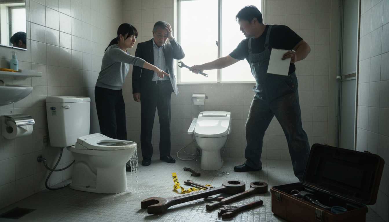 悪徳な水道修理業者に注意！よくある手口と対策に関する画像