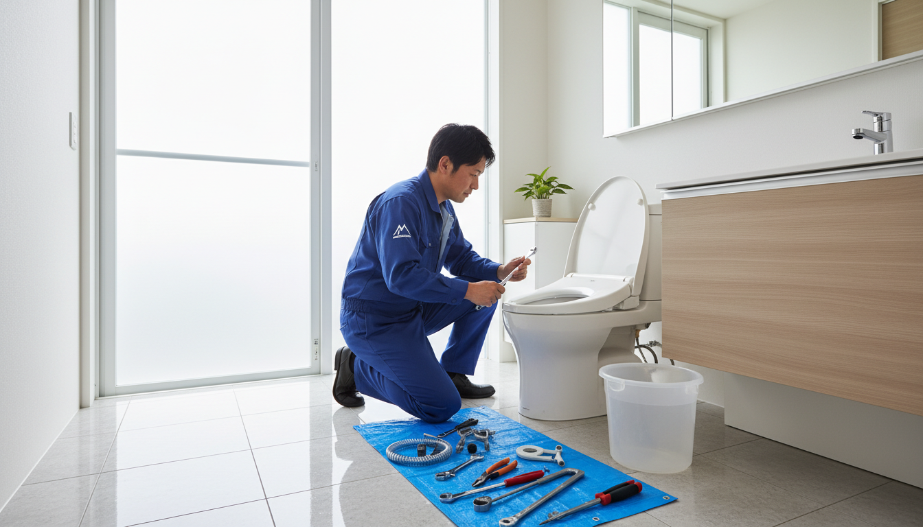 トイレつまり修理の料金相場は?大山町での費用内訳に関する画像