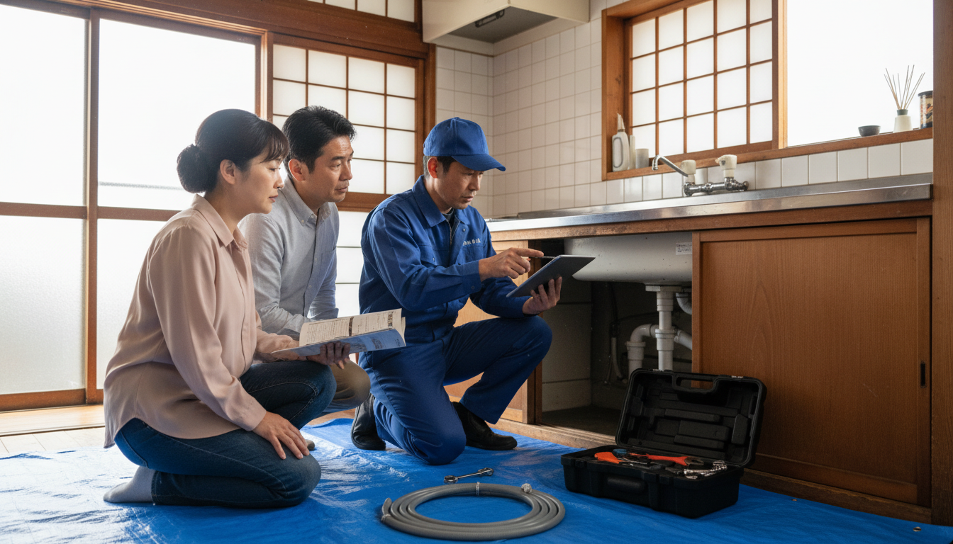 見積もり無料・水道局指定工事店かを確認するに関する画像