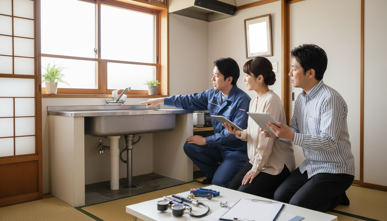 見積もり無料・水道局指定工事店かを確認するに関する画像