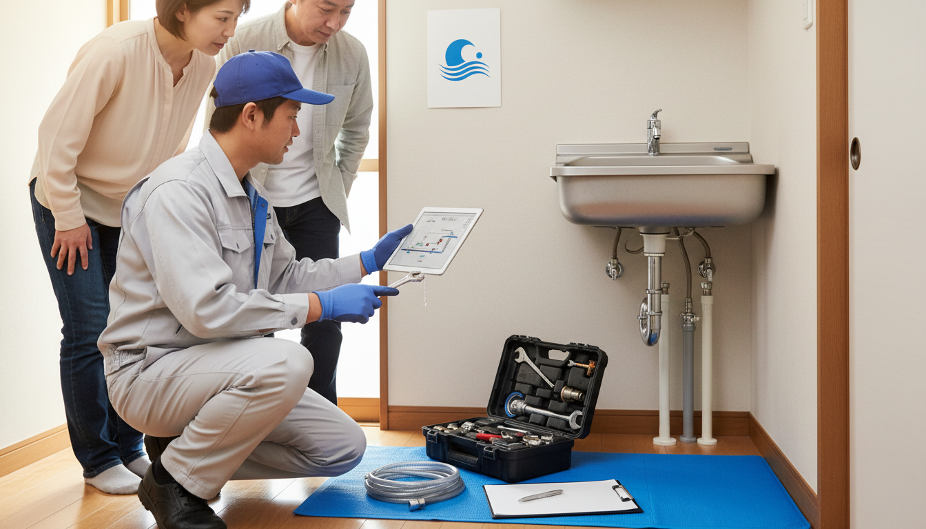 見積もり無料・水道局指定工事店かを確認するに関する画像