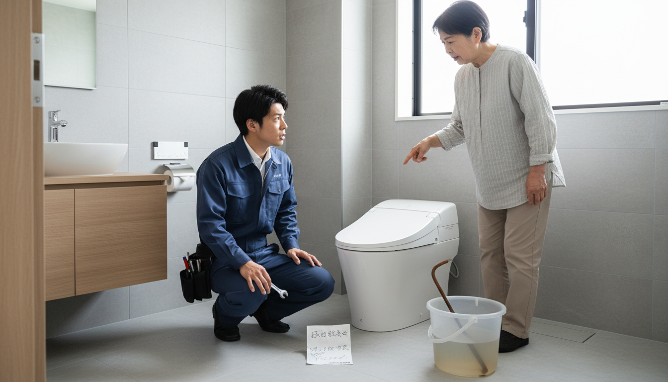 悪質なトイレつまり修理業者に注意！よくある手口と対策に関する画像