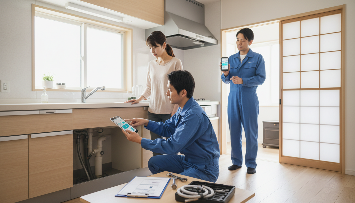 見積もり無料・水道局指定工事店かを確認するに関する画像