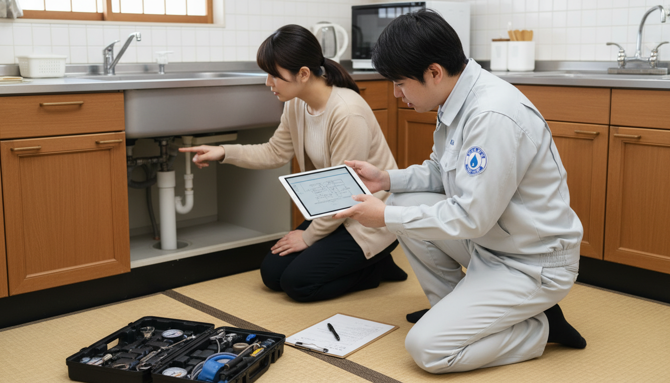 見積もり無料・水道局指定工事店かを確認するに関する画像