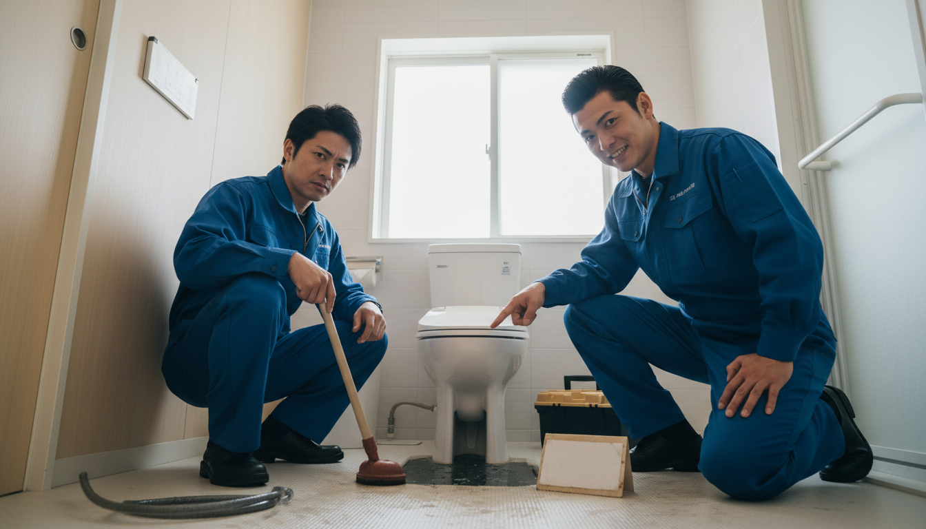 こんな業者には要注意！トイレつまりの悪徳業者を避ける方法に関する画像