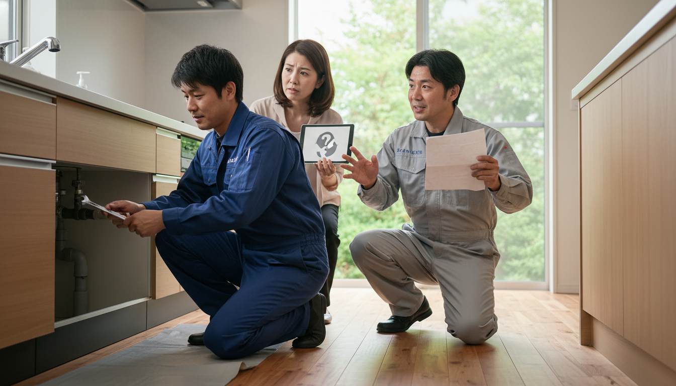 悪徳業者に注意！信頼できる水道修理業者の見極め方に関する画像