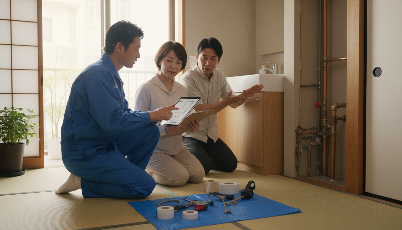 見積もり無料・水道局指定工事店かを確認するに関する画像