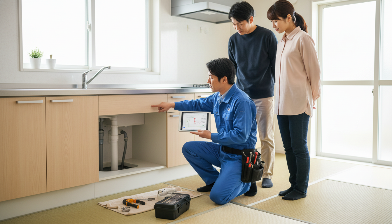 見積もり無料・水道局指定工事店かを確認するに関する画像