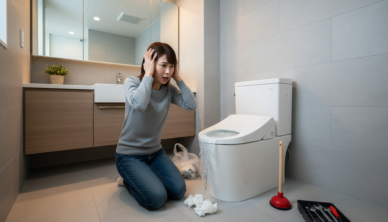 焦って業者を呼ぶ前に！自分でできること・確認すべきことに関する画像