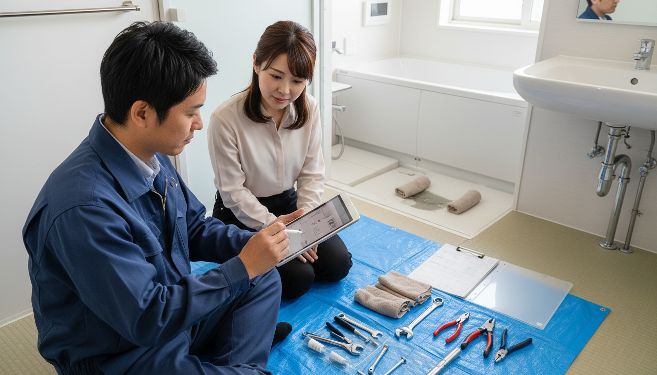 見積もり無料・水道局指定工事店かを確認するに関する画像