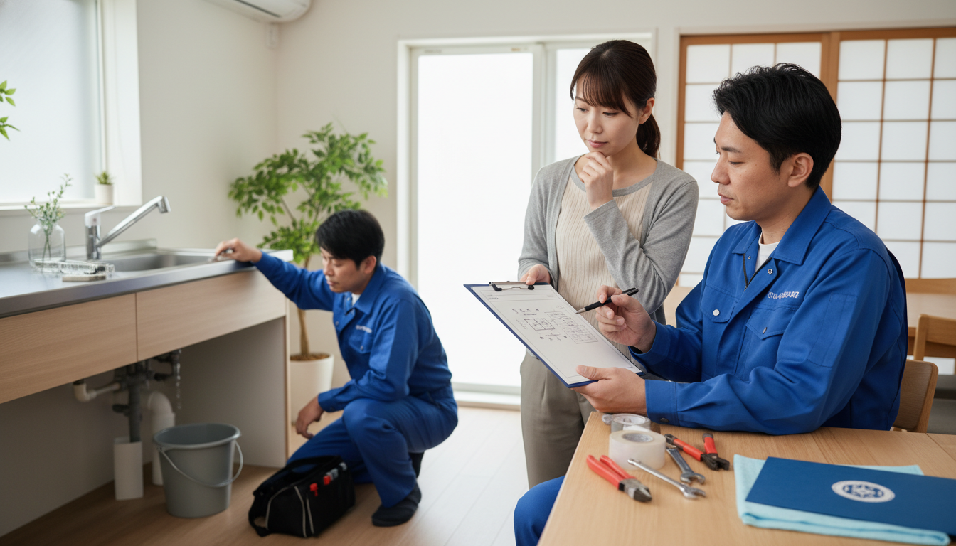 見積もり無料・水道局指定工事店かを確認するに関する画像