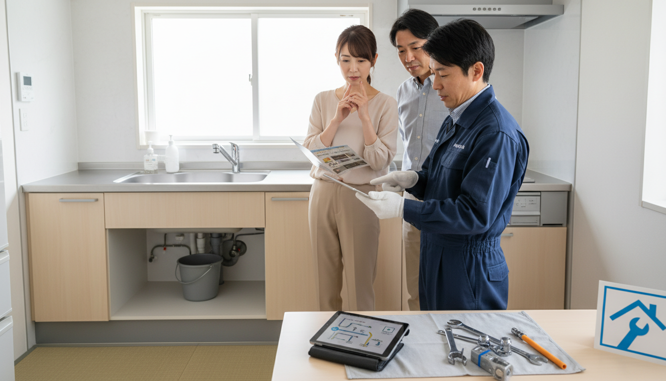 見積もり無料・水道局指定工事店かを確認するに関する画像