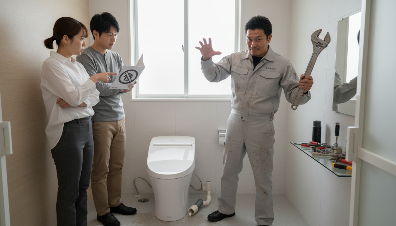 悪質業者に注意!若松区でよくあるトラブル事例と回避策に関する画像