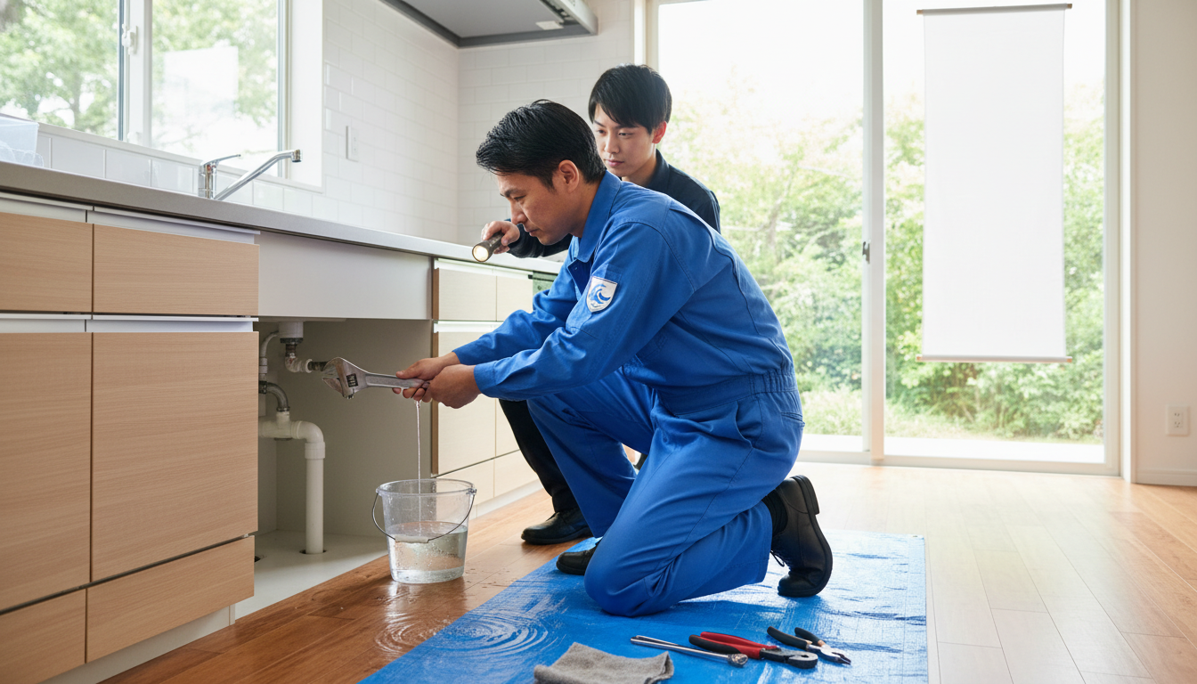 いわき市で信頼できる水道修理業者を選ぶ5つのポイントに関する画像