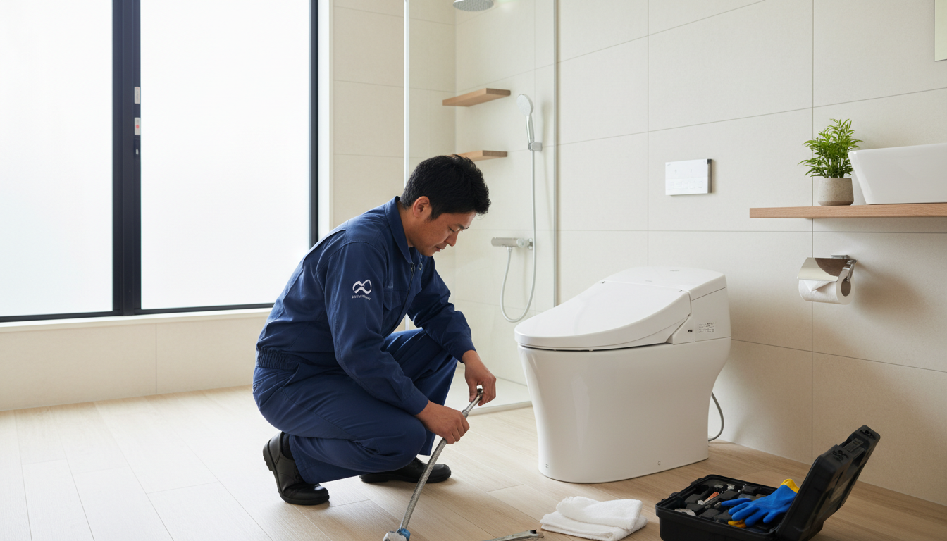 浅川町で信頼できるトイレつまり修理業者を選ぶ5つのポイントに関する画像