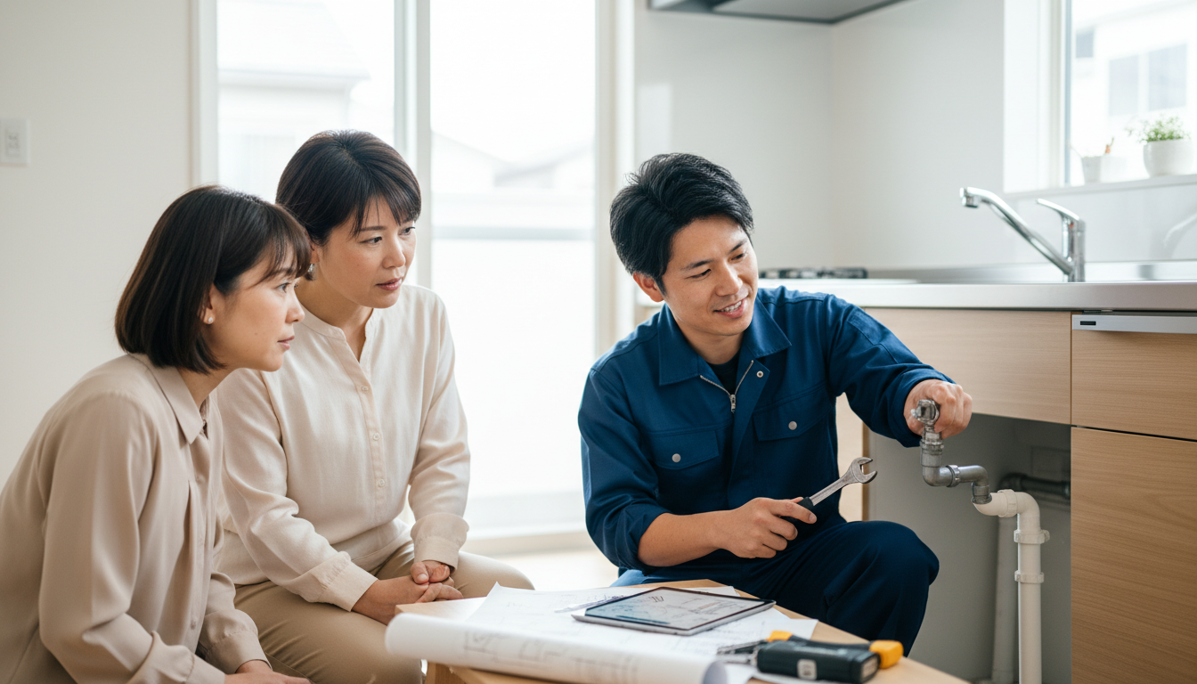 見積もり無料・水道局指定工事店かを確認するに関する画像