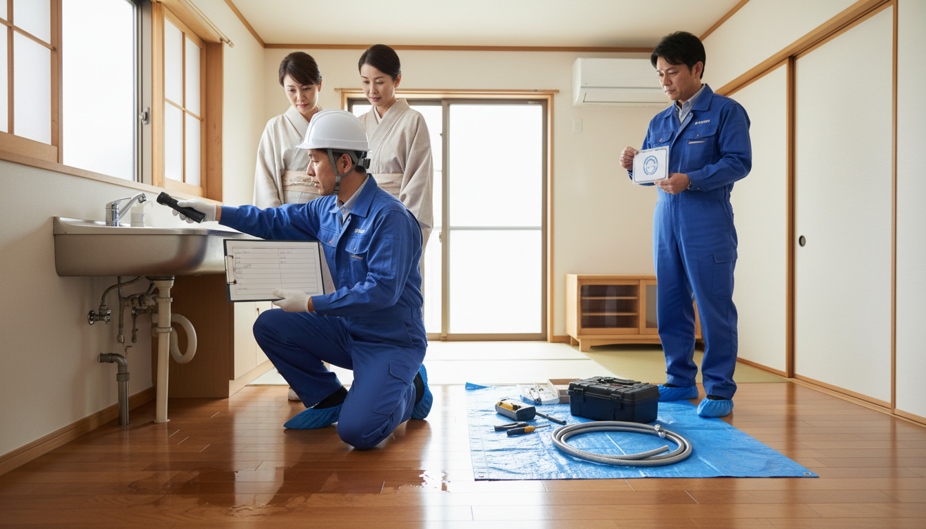 見積もり無料・水道局指定工事店かを確認するに関する画像